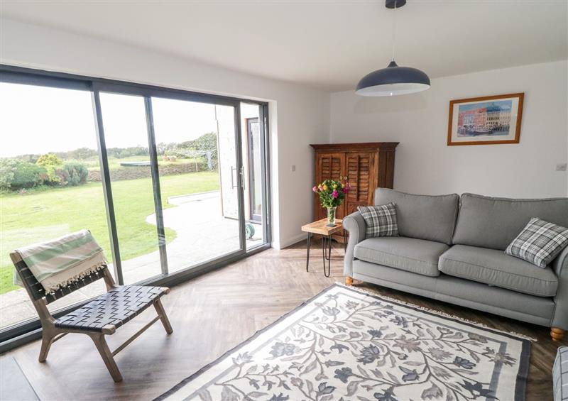 Relax in the living area at Fairways, Stibb near Bude
