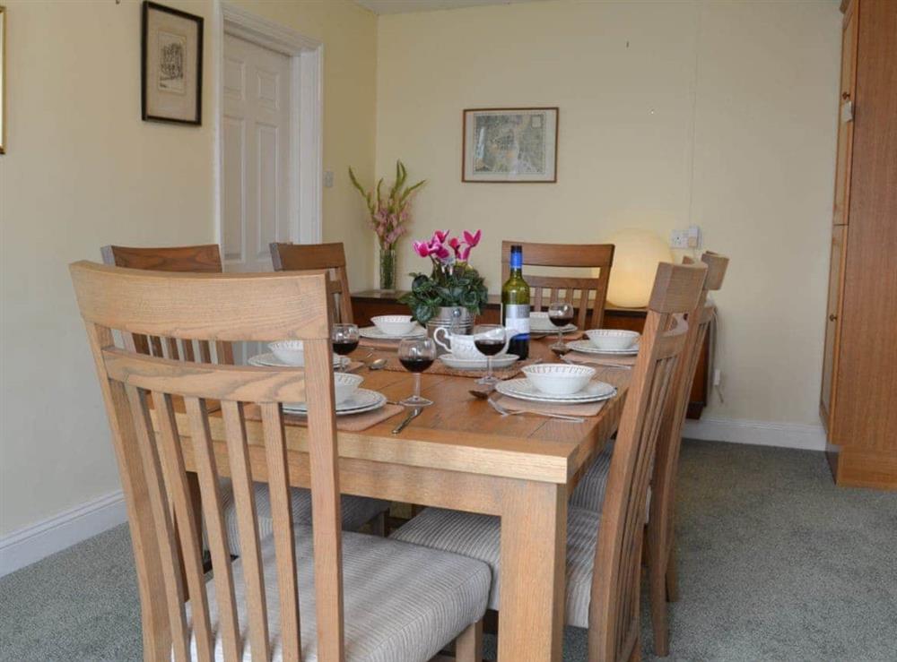 Dining room at Fairwind in Peacehaven, East Sussex