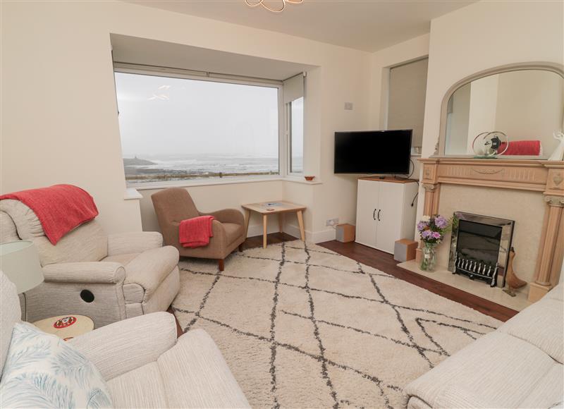 The living area at Fairwinds, Newbiggin-By-The-Sea