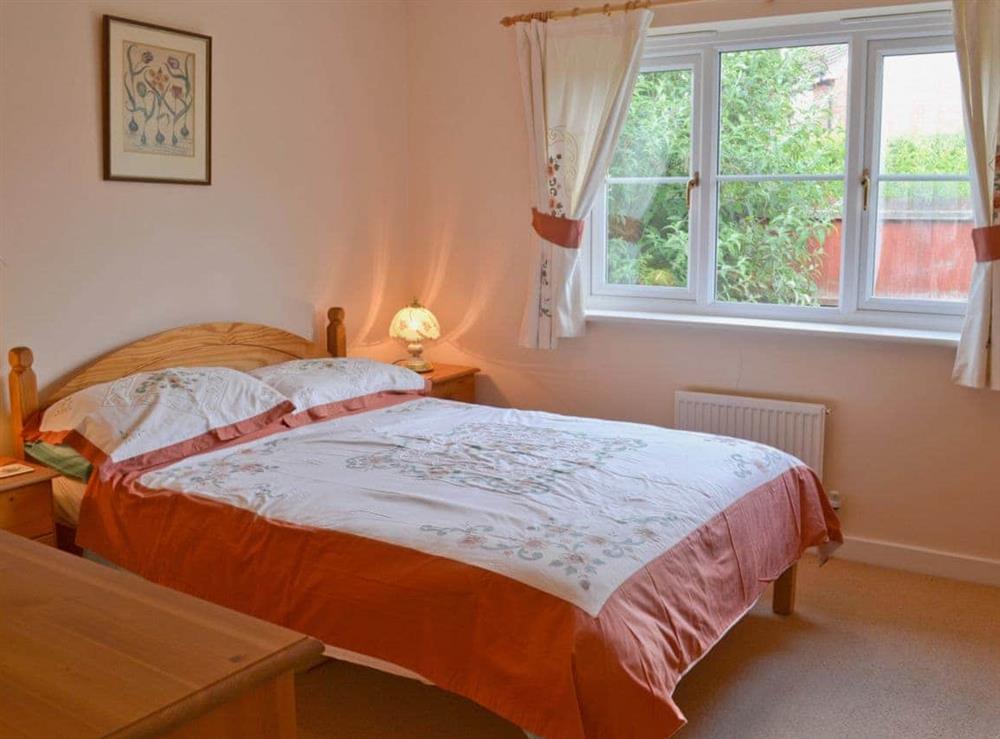 Double bedroom at Fairy Cottage in Old Newton, near Stowmarket, Suffolk