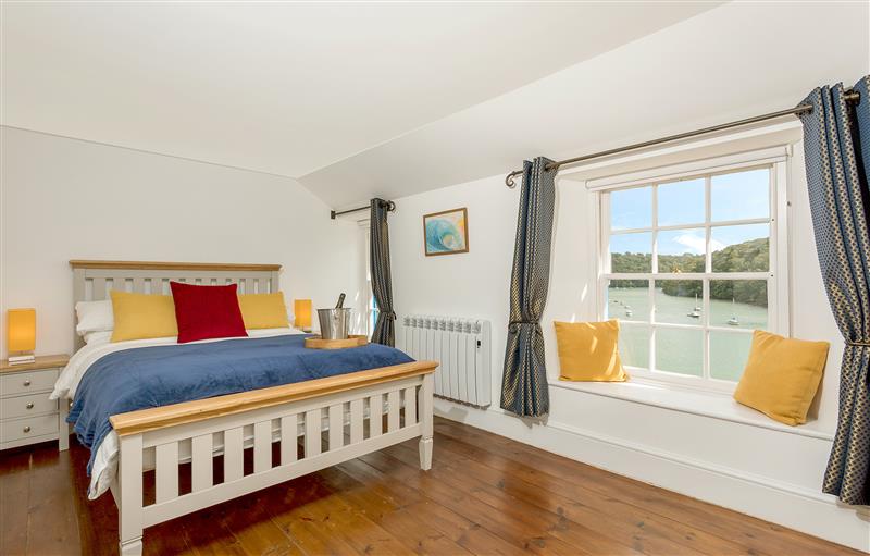 This is a bedroom at Fal River Cottage, Malpas