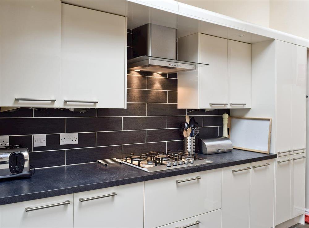 Well-equipped fitted kitchen at Falcon Crag** in Keswick, Cumbria