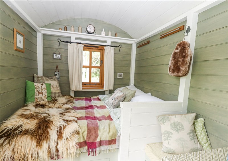 One of the bedrooms at Fallow, Warmwell