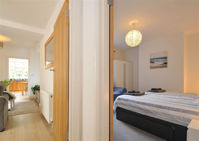 One of the bedrooms at Falmouth Bay 1, Falmouth