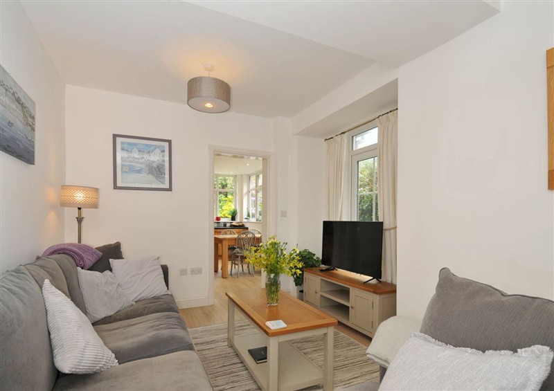 The living area at Falmouth Bay 1, Falmouth