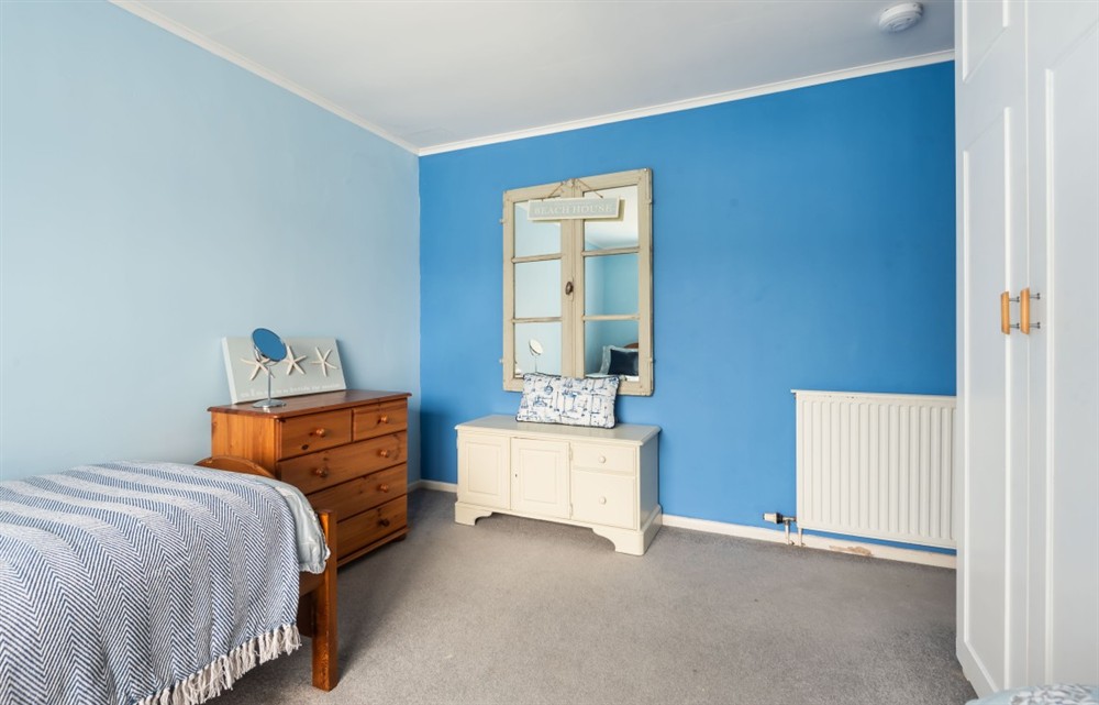 A bedroom in Far Away at Far Away in Thurlestone
