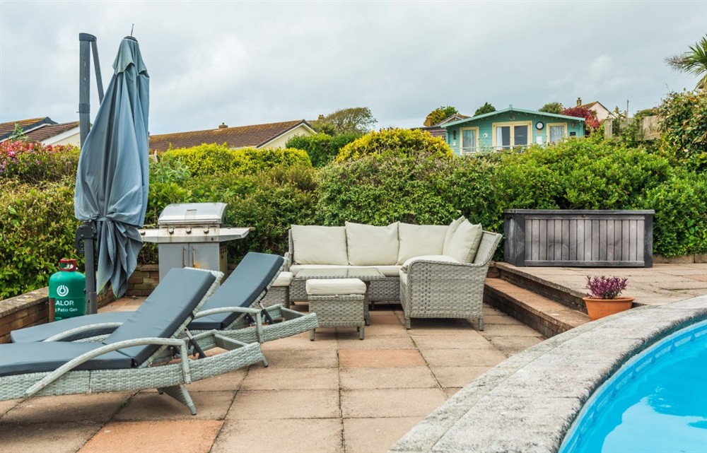 The garden in Far Away at Far Away in Thurlestone