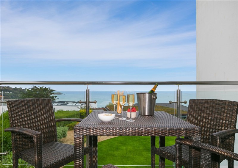 The dining room at Far Cliffs, Carbis Bay