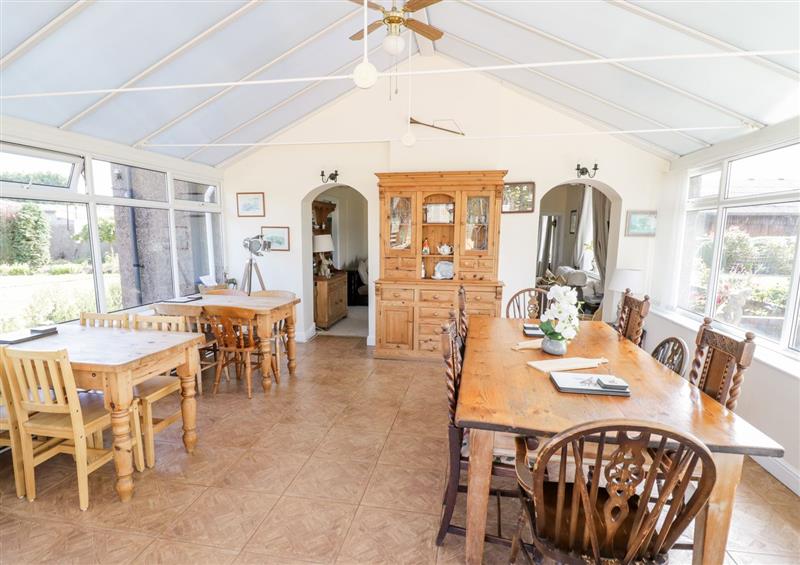 Dining room at Far Coley Farm and Kilnhurst Log Cabin, Great Haywood