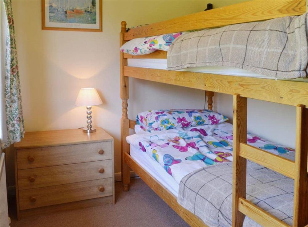 Bunk bedroom at Far Horizons in Seaview, Isle Of Wight