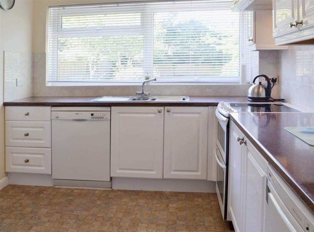 Kitchen at Far Horizons in Seaview, Isle Of Wight