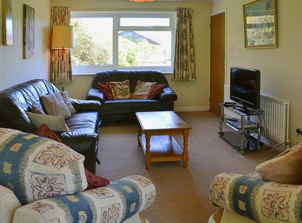 Living room at Far Horizons in Seaview, Isle Of Wight
