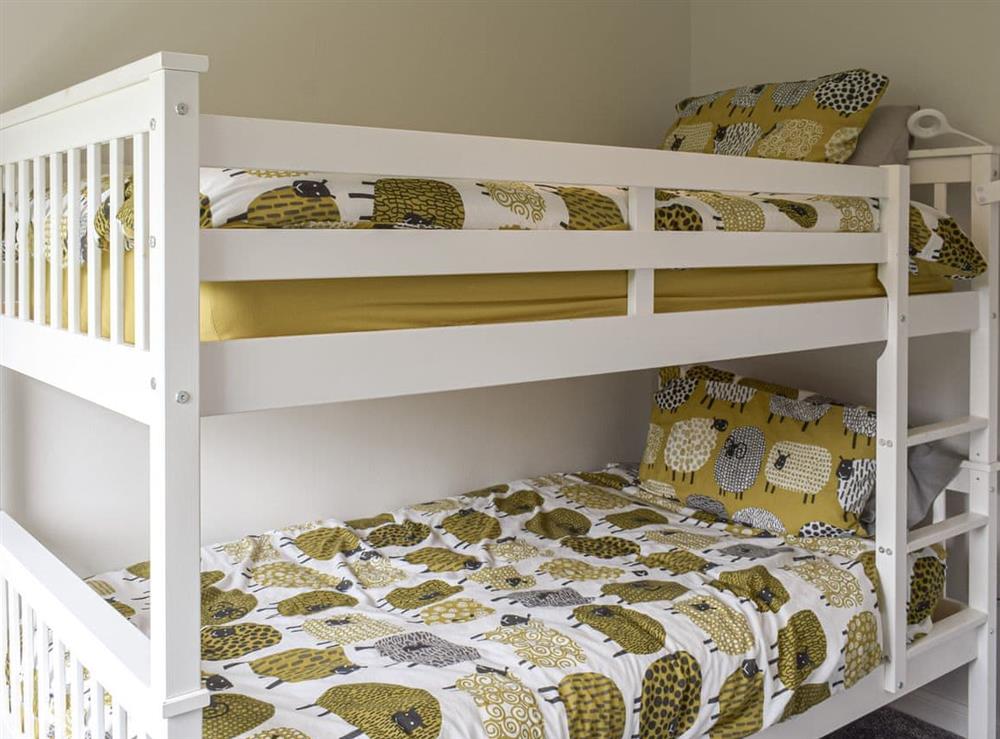 Bunk bedroom at Farden Cottage in Girvan, Ayrshire