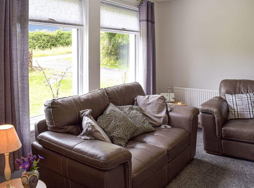 Living area at Farden Cottage in Girvan, Ayrshire