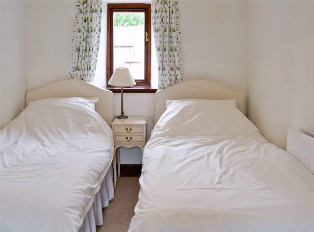 Twin bedroom at Farlam Barn Cottage in Farlam, Nr Brampton, Cumbria., Great Britain
