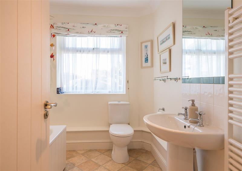 This is the bathroom at Farlands, Daymer Bay