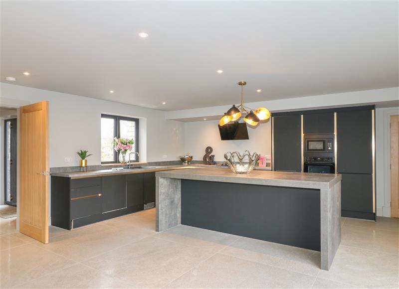 This is the kitchen at Farley Meadow View, Farley near Matlock