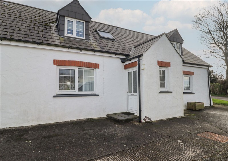 Outside Farm Cottage at Farm Cottage, Llandeloy near Solva
