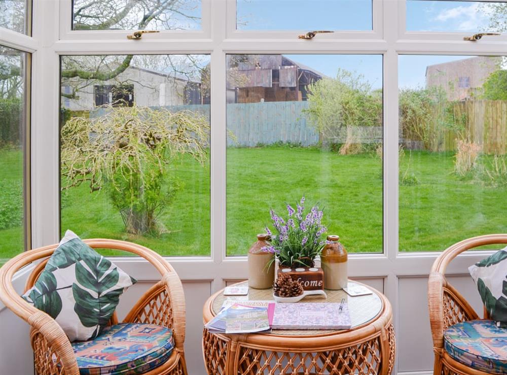 Veranda at Farmers Cottage in Withernsea, North Humberside
