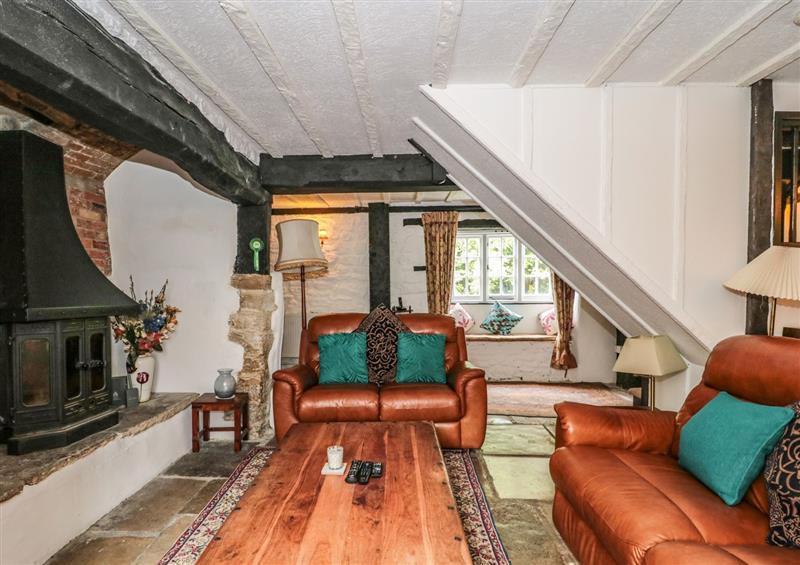 This is the living room at Farmhouse Cottage, Osmington near Preston