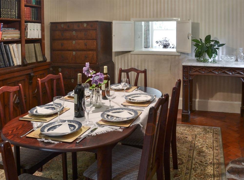 Dining room at Farmhouse in Lostwithiel, Cornwall