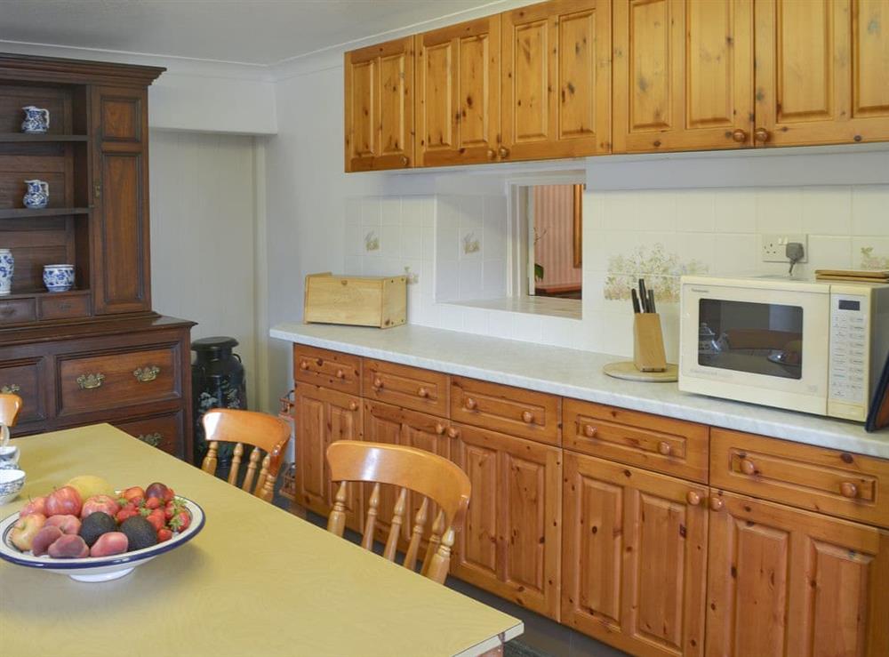 Kitchen with dining area (photo 3) at Farmhouse in Lostwithiel, Cornwall