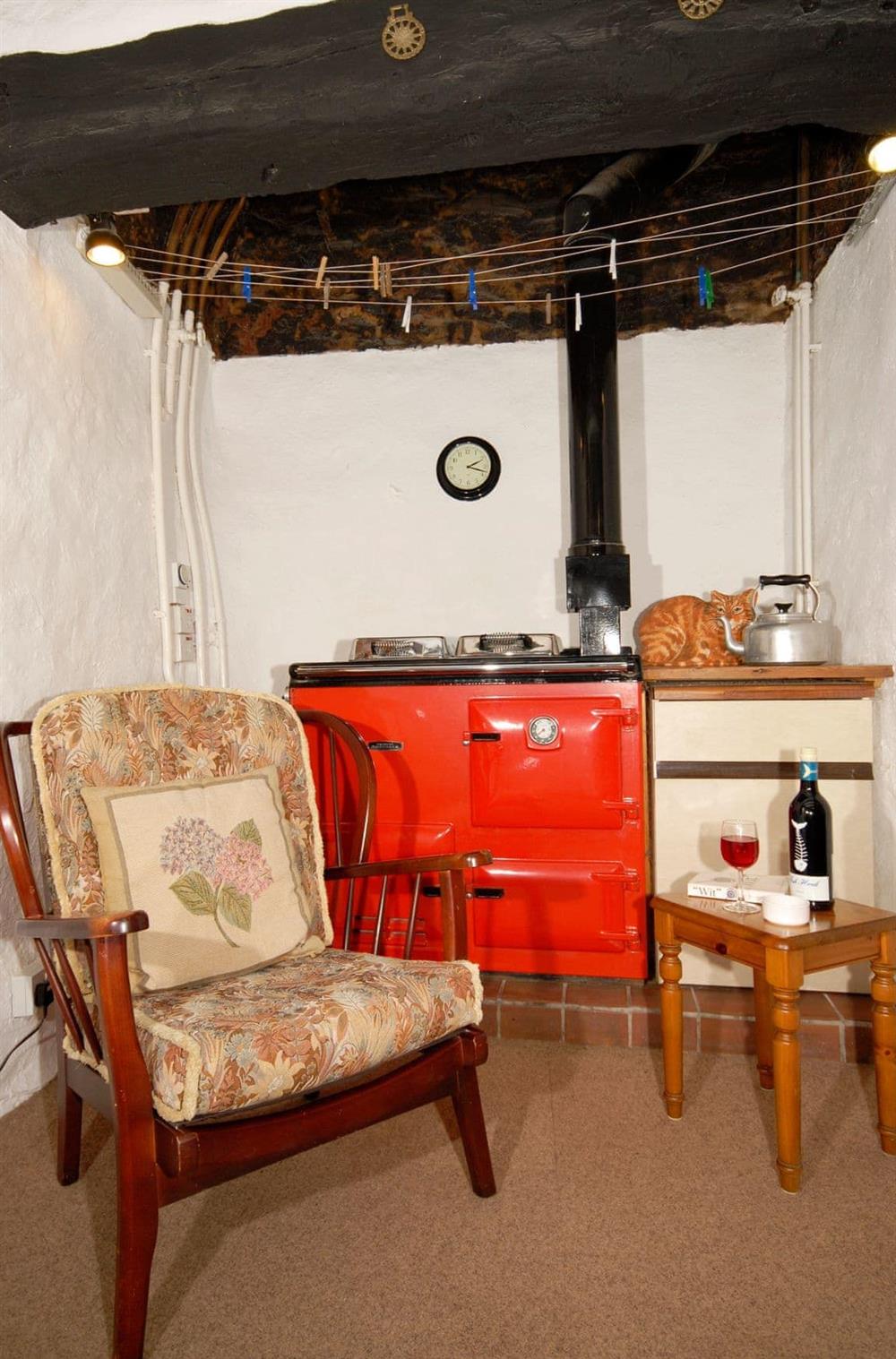 The living area at Farmhouse near Newgale in Near Newgale, Pembrokeshire, Dyfed