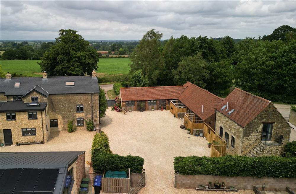 The cottages and countryside