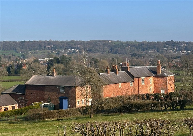 The garden at Farnah House Barn, Duffield