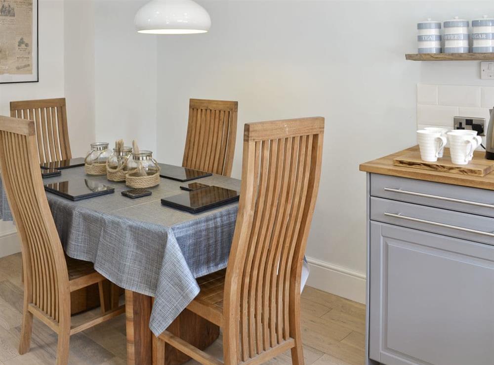 Kitchen/diner at Farne Cottage in Seahouses, Northumberland