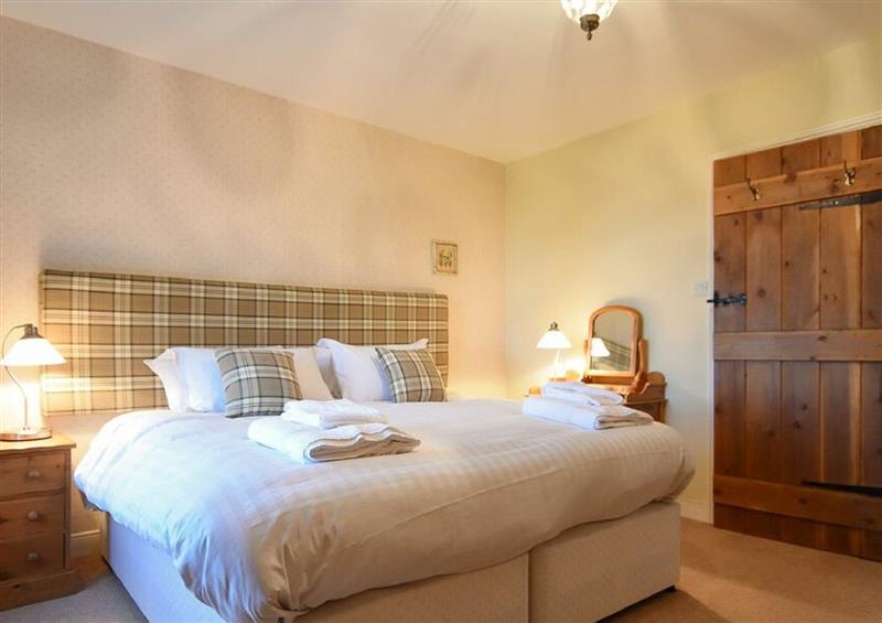 One of the 2 bedrooms at Farne View Cottage, Seahouses