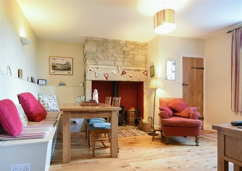 This is the living room at Farne View Cottage, Seahouses