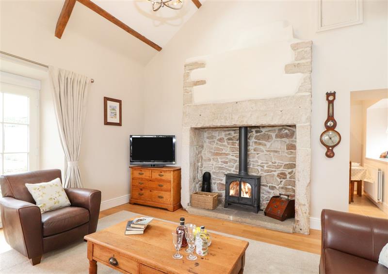 Enjoy the living room at Farnelea, West Fleetham near Seahouses