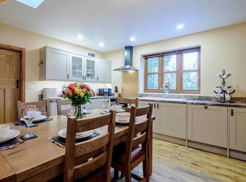 Kitchen/diner area at Farriers Lodge in Brandesburton, near Driffield, North Humberside
