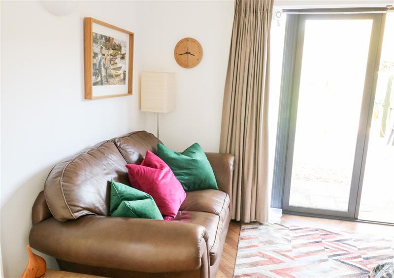 The living area at Farriers Retreat, Budleigh Salterton