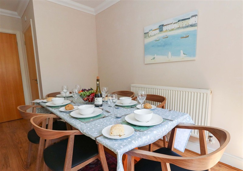 This is the dining room at Farthings, Weymouth