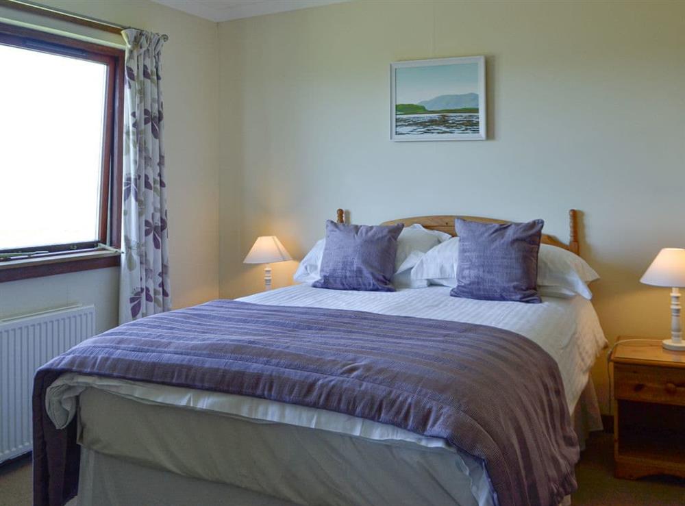 Double bedroom at Fasgadh Cottage in Port Appin, near Oban, Argyll