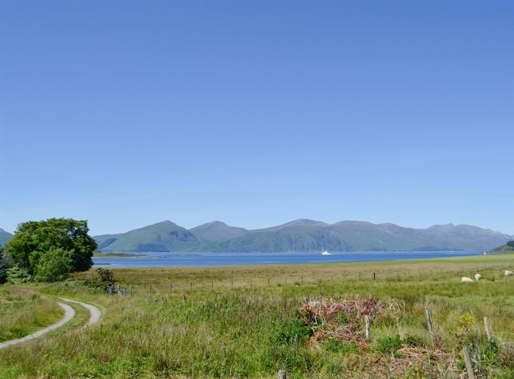 Views at Fasgadh Cottage in Port Appin, near Oban, Argyll