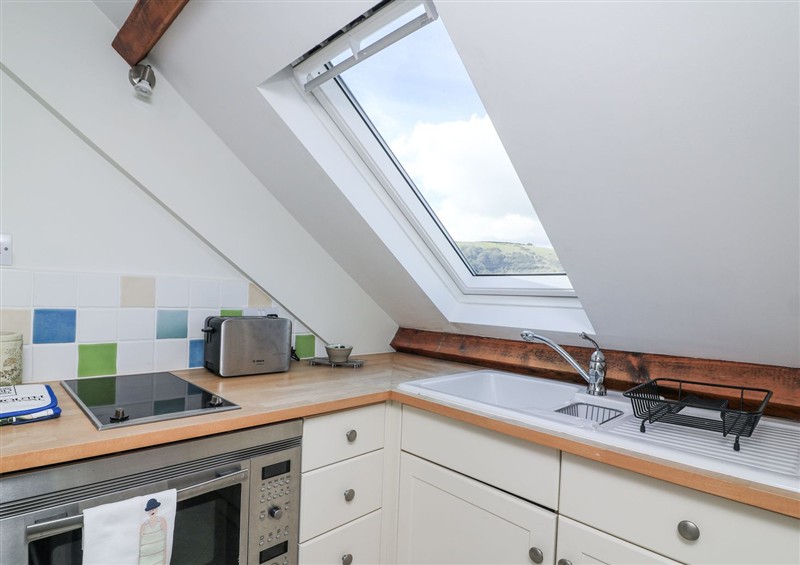 Kitchen at Fastnet at Nonsuch House, Kingswear