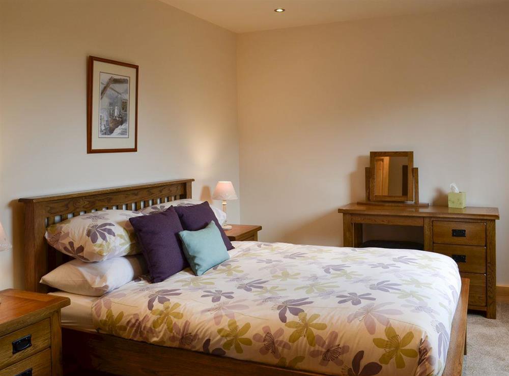 Double bedroom at Bramble Lodge, 