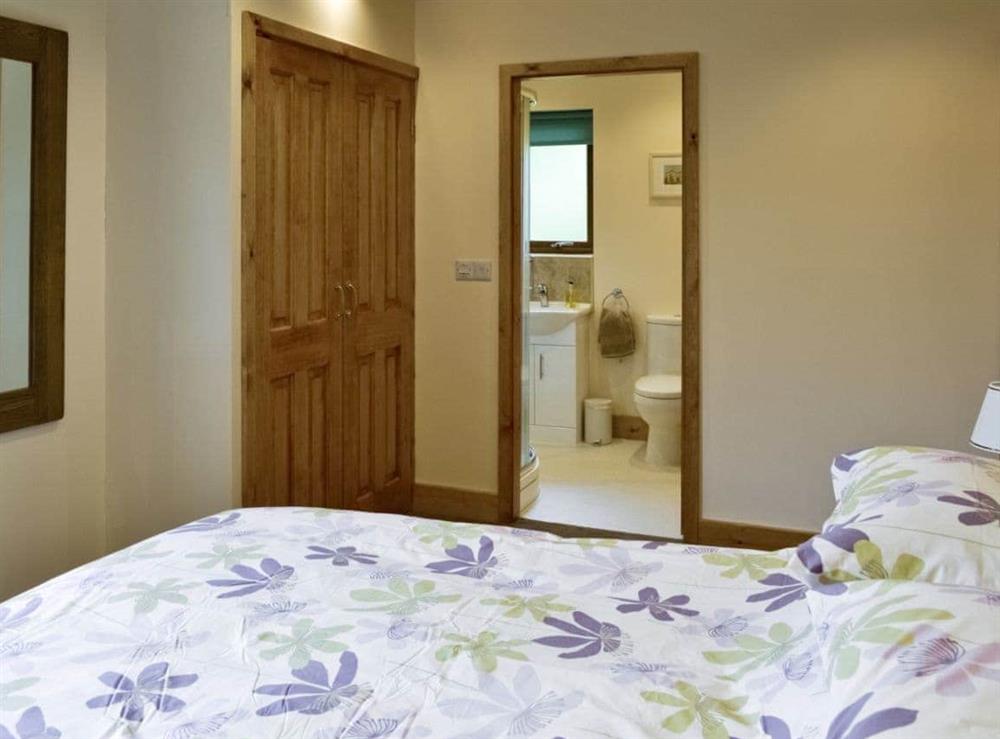 Double bedroom at Willow Lodge, 