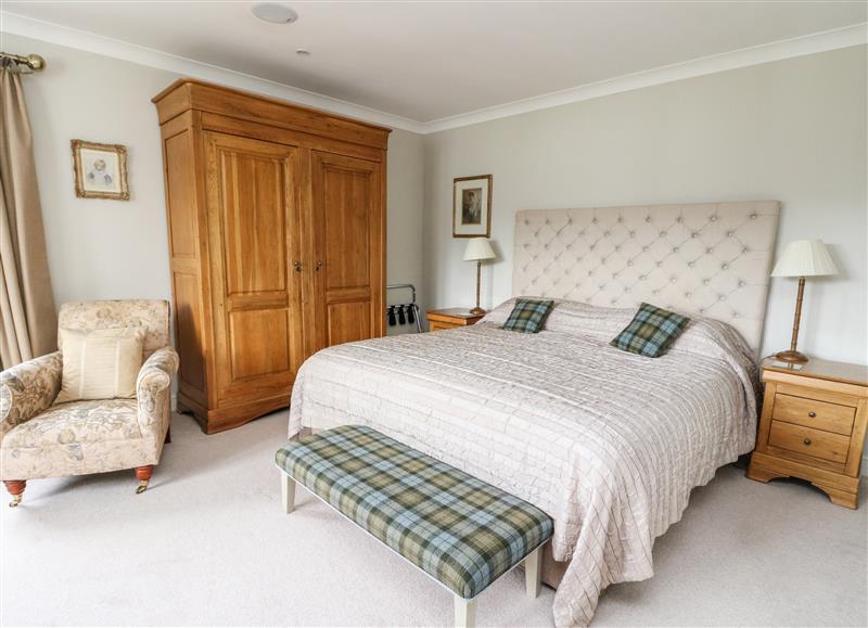 One of the 4 bedrooms at Fearnach Bay House, Kilmelford