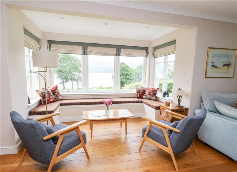 This is the living room (photo 2) at Fearnach Bay House, Kilmelford