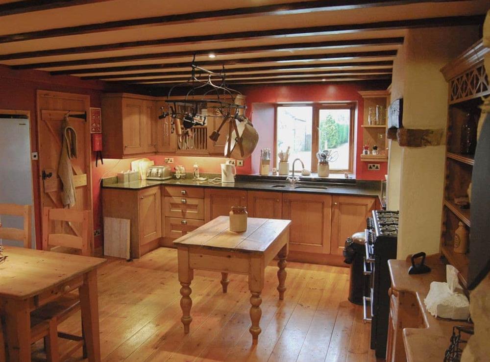 Kitchen at Featherstone Cottage in Newton-upon-Rawcliffe, N. Yorks., North Yorkshire