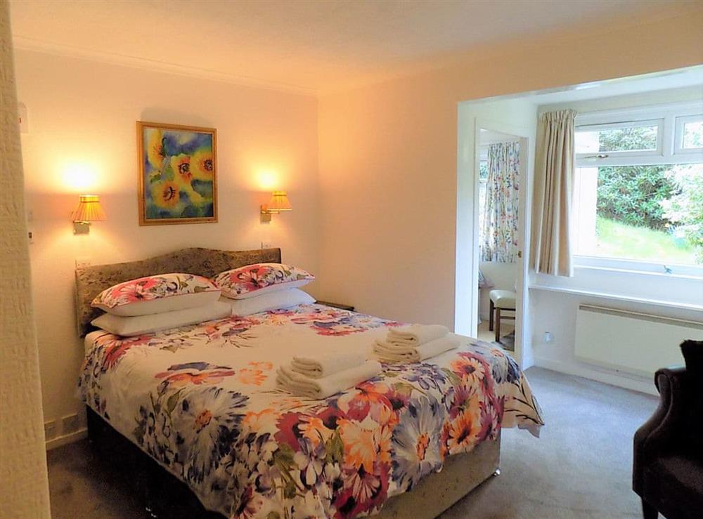 Double bedroom at Feaugh Cottage in Lochgoilhead, near Inverary, Argyll and Bute, Scotland