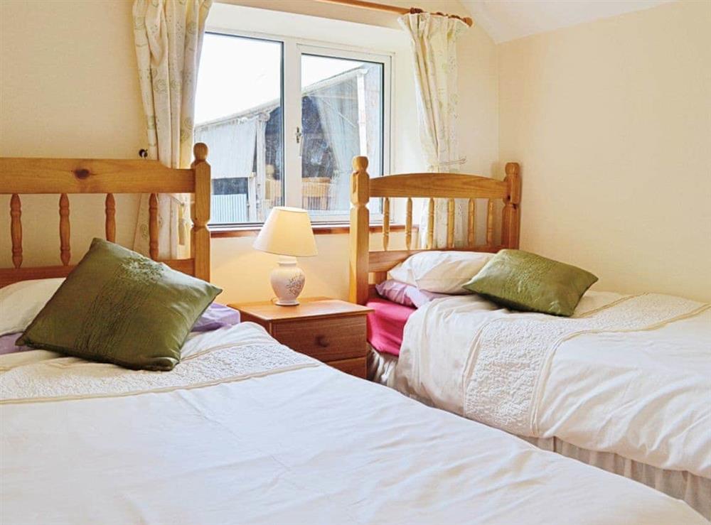 Twin bedroom at Fedwr Gog in Bala, Clwyd