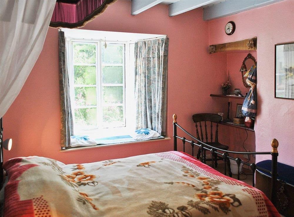 Double bedroom at Felicity Cottage in Staithes, near Whitby, North Yorkshire