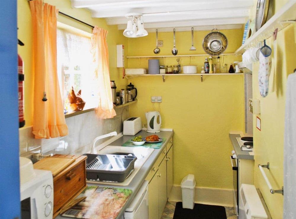 Kitchen at Felicity Cottage in Staithes, near Whitby, North Yorkshire