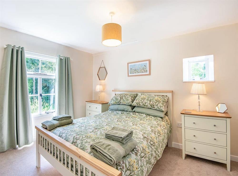 Double bedroom at Felin Cottage in Knighton, Powys