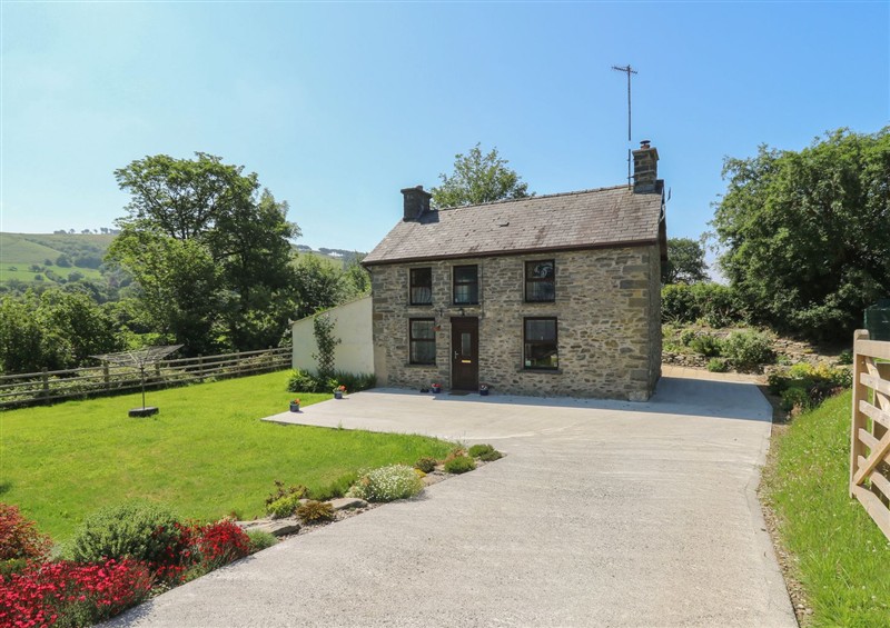 The garden in Felin Gogoyan at Felin Gogoyan, Llanddewi-Brefi